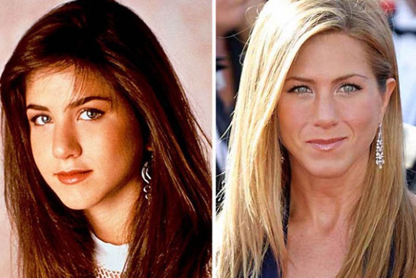 Celebrities — what they were like in the 90s