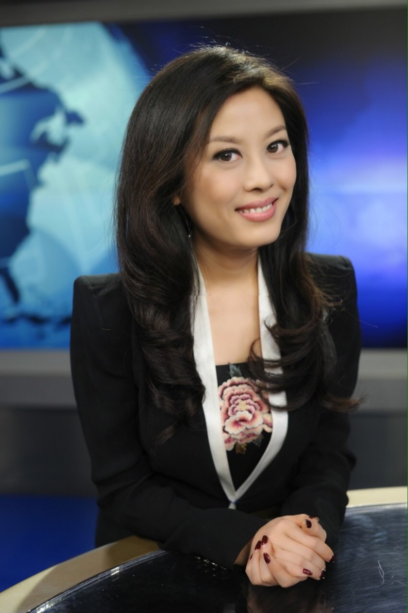 Charming news presenters from around the world