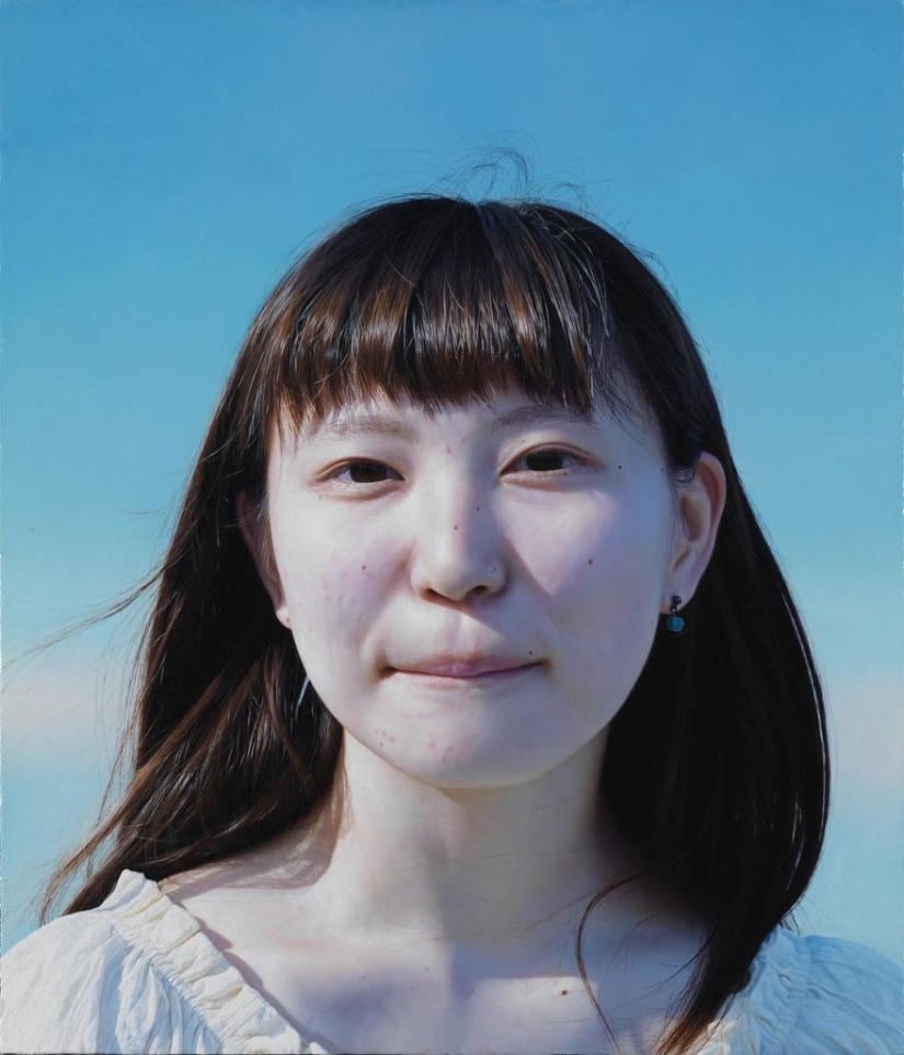 Chica no: pinturas de Hiroshima para distinguir de fotos