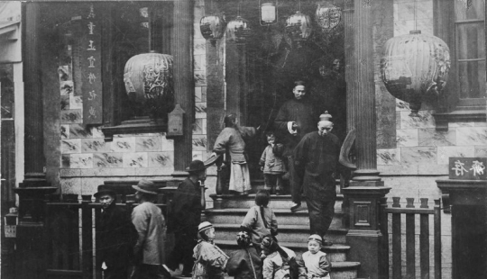 Chinatown en San Francisco antes del terremoto de 1906