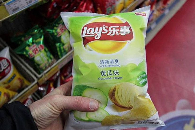 Chips with the most unusual tastes from different countries of the world