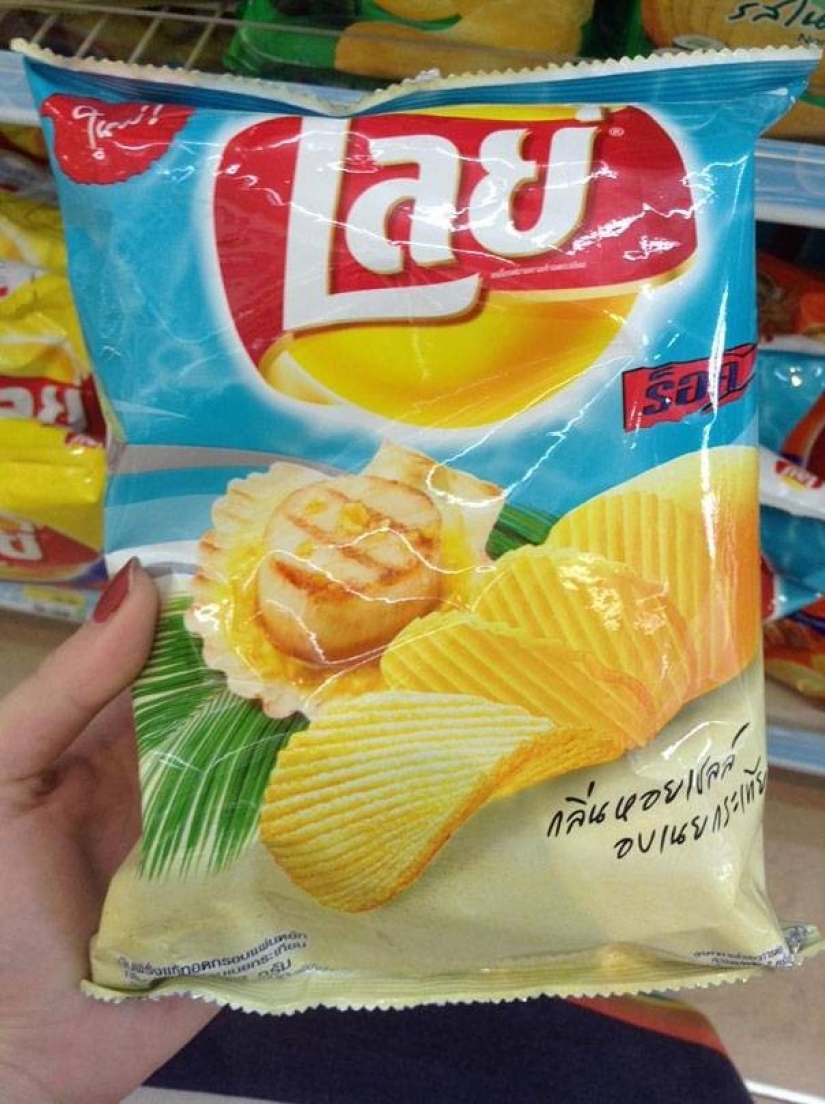 Chips with the most unusual tastes from different countries of the world