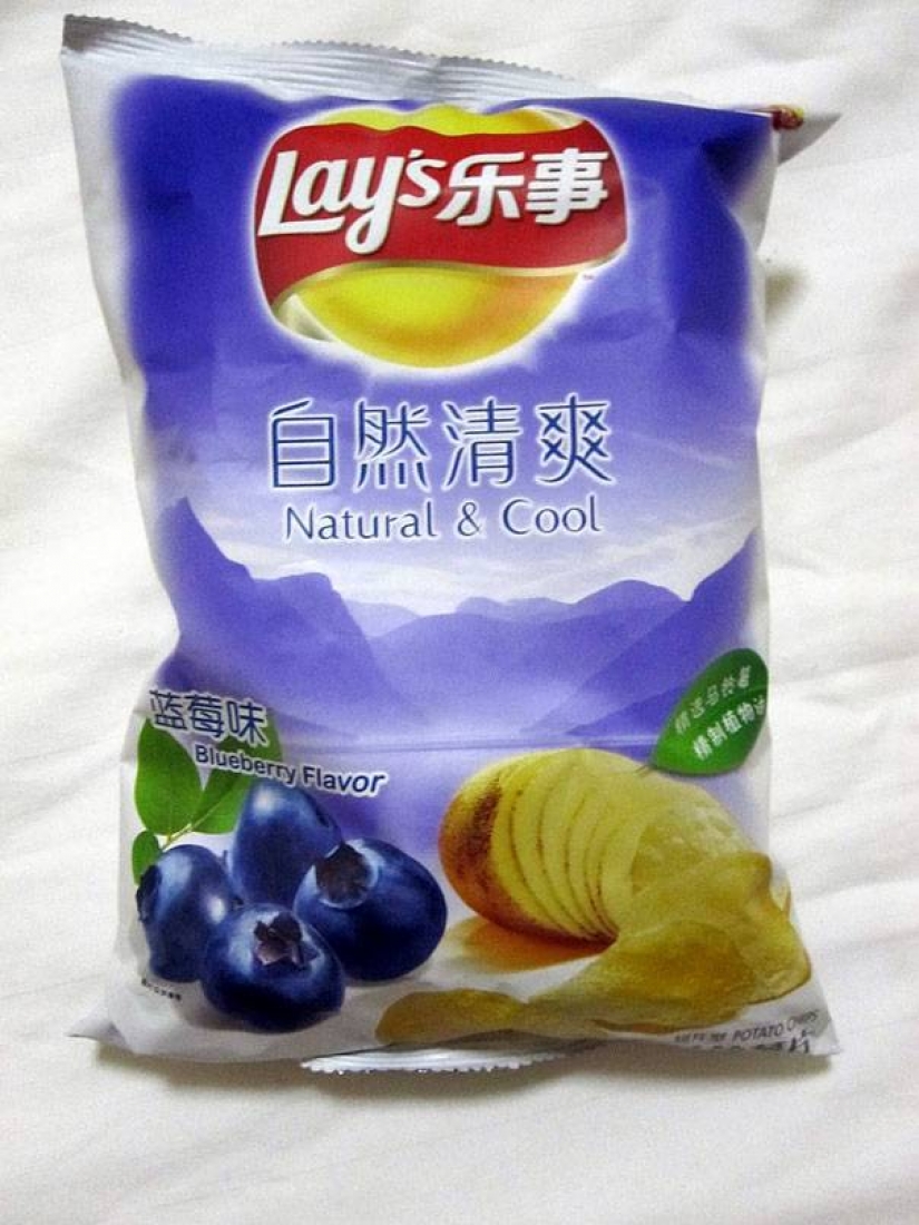 Chips with the most unusual tastes from different countries of the world