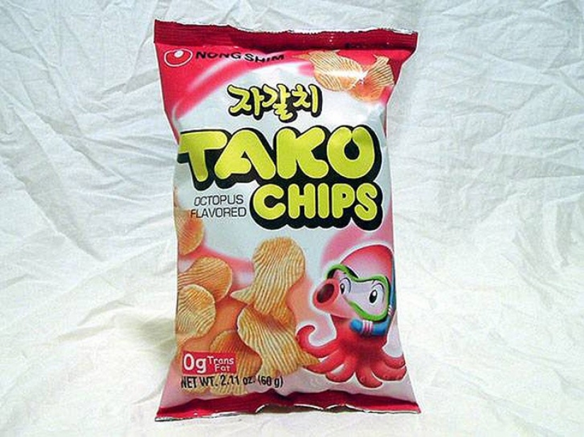 Chips with the most unusual tastes from different countries of the world