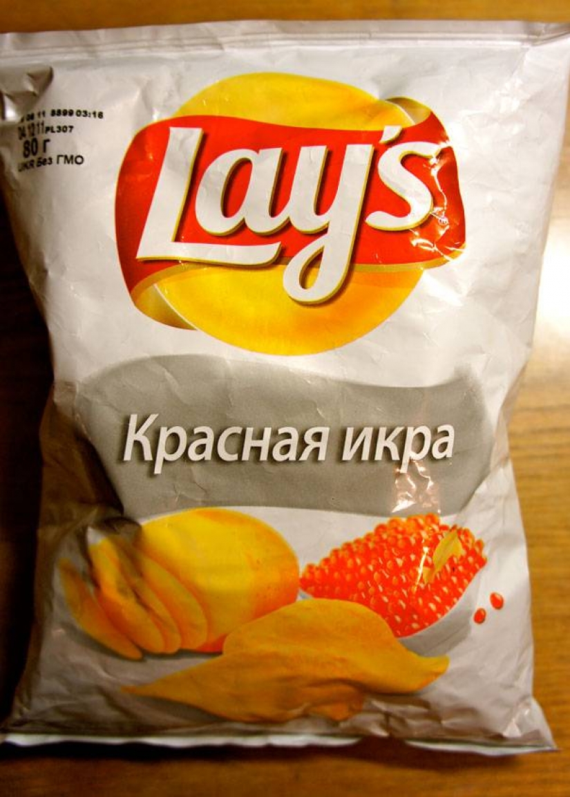 Chips with the most unusual tastes from different countries of the world