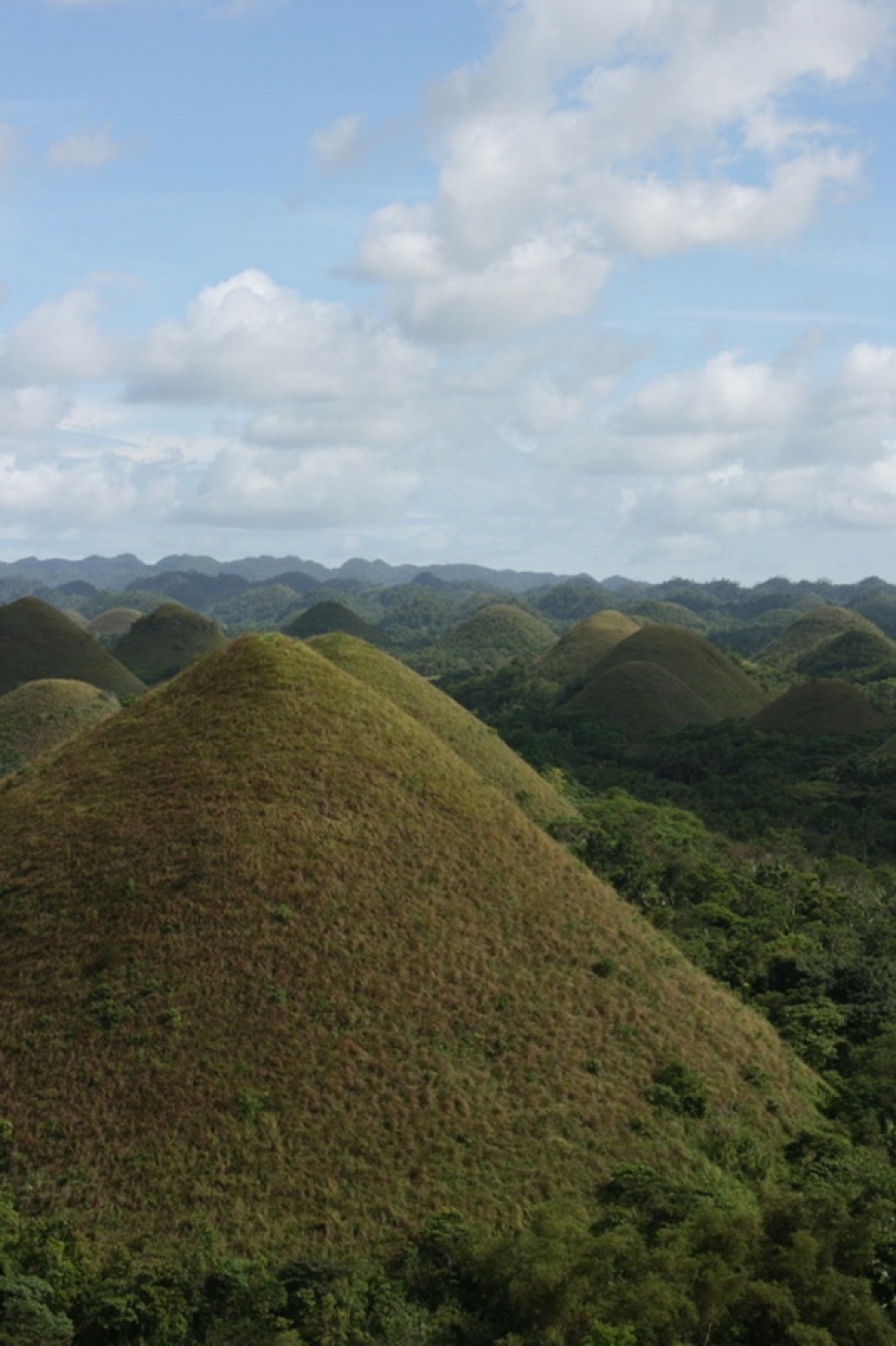 Chocolate Hills of Bohol Island