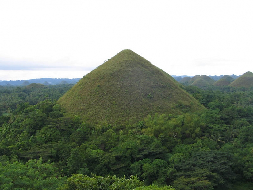 Chocolate Hills of Bohol Island