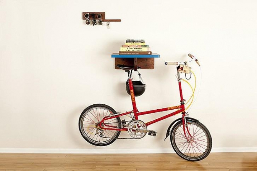 Cómo guardar una bicicleta en casa