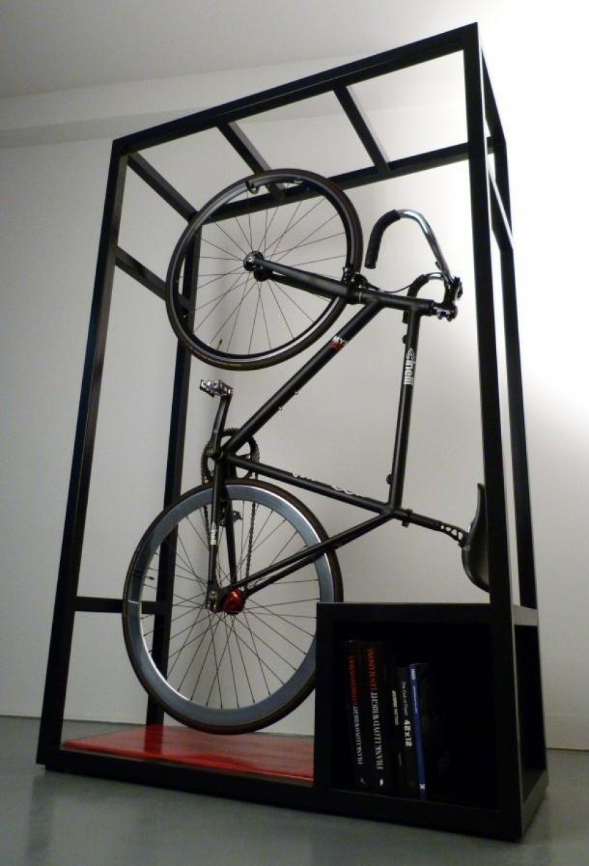 Cómo guardar una bicicleta en casa