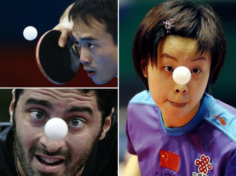 Cómo Los Jugadores de Ping Pong Se Convierten en Ruedas de bolas de Plástico