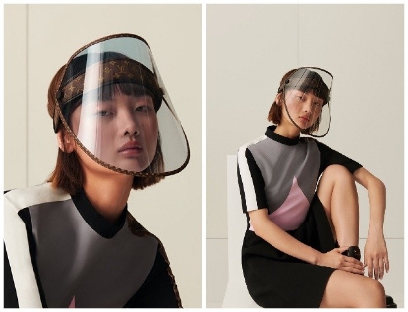 Cómo se ven los protectores faciales de Louis Vuitton, los más caros del mercado, y el nuevo logotipo de la marca