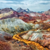 Colores de la isla de Ormuz