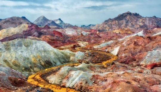 Colores de la isla de Ormuz