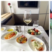 ¿Comida o comida? Cómo alimentar en clase business y clase economy de diferentes aerolíneas