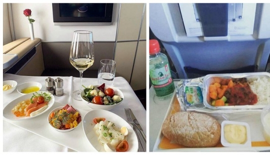 ¿Comida o comida? Cómo alimentar en clase business y clase economy de diferentes aerolíneas ¿Comida o comida? Cómo alimentar en clase business y clase economy de diferentes aerolíneas