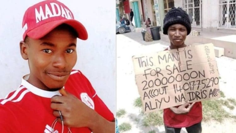 Corrupt Soul: A young Nigerian man tried to sell himself for $50,000 and was arrested