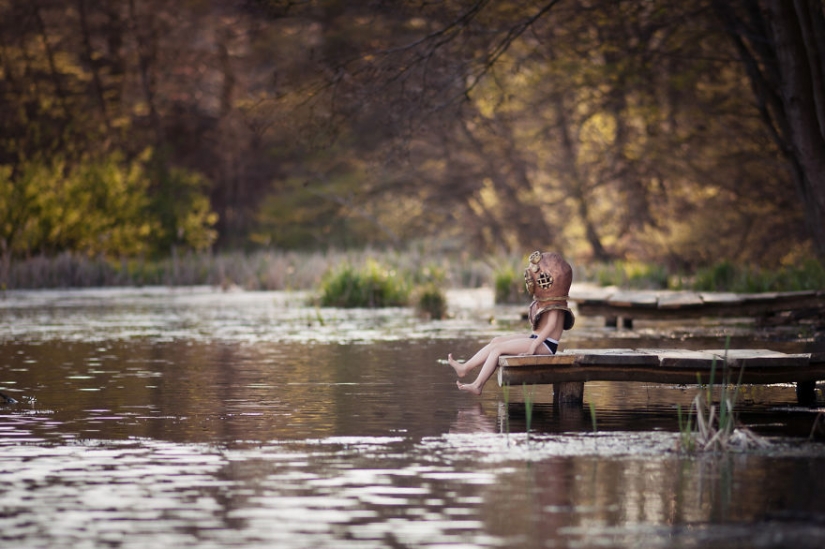 Creative photos of children in fairy images