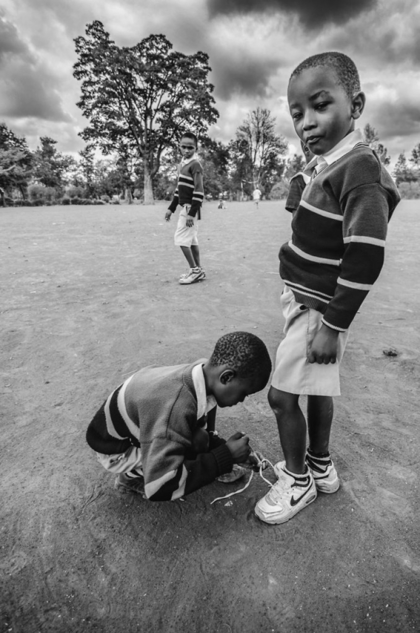 Daily life of children in Tanzania