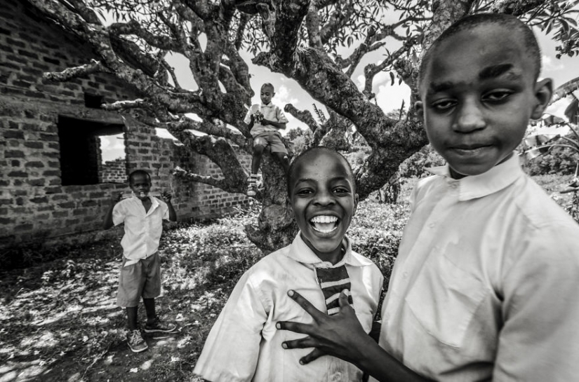 Daily life of children in Tanzania