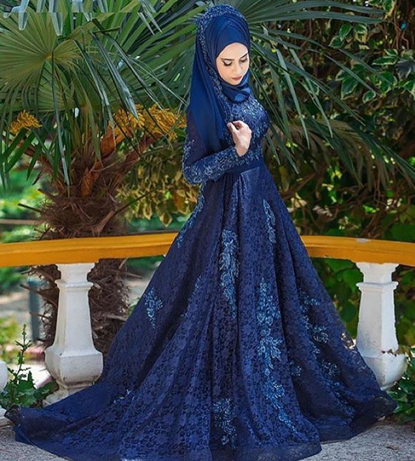 Dazzling brides in hijabs