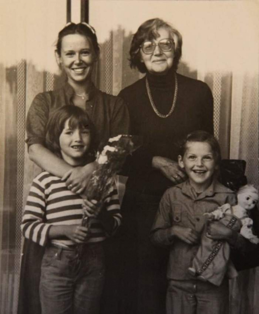 De archivos personales: tocando fotos familiares de actores favoritos de la infancia