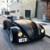 De un "Escarabajo" a un roadster: la increíble transformación del Volkswagen Beetle de 1961