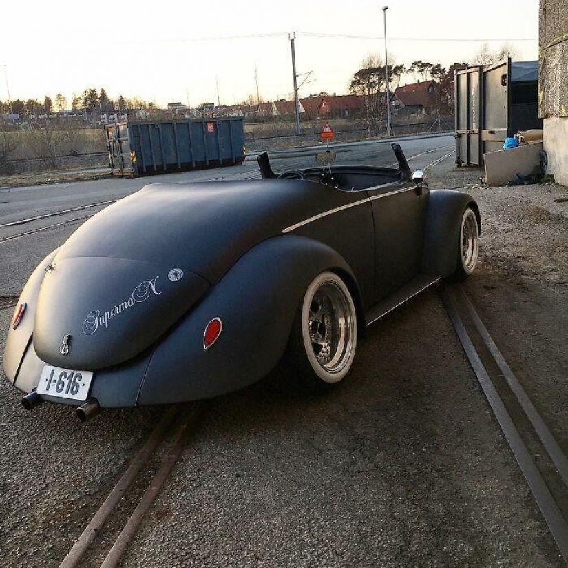 De un "Escarabajo" a un roadster: la increíble transformación del Volkswagen Beetle de 1961