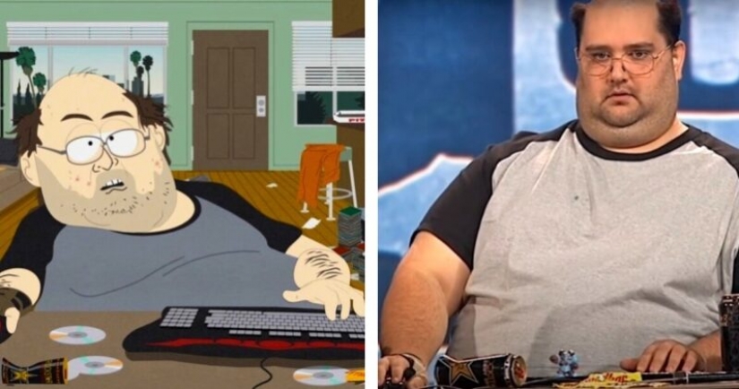 Dead famous Dude from South Park — cosplayer Jarod Nandin