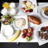 Desayuno, almuerzo y cena de un verdadero campeón olímpico