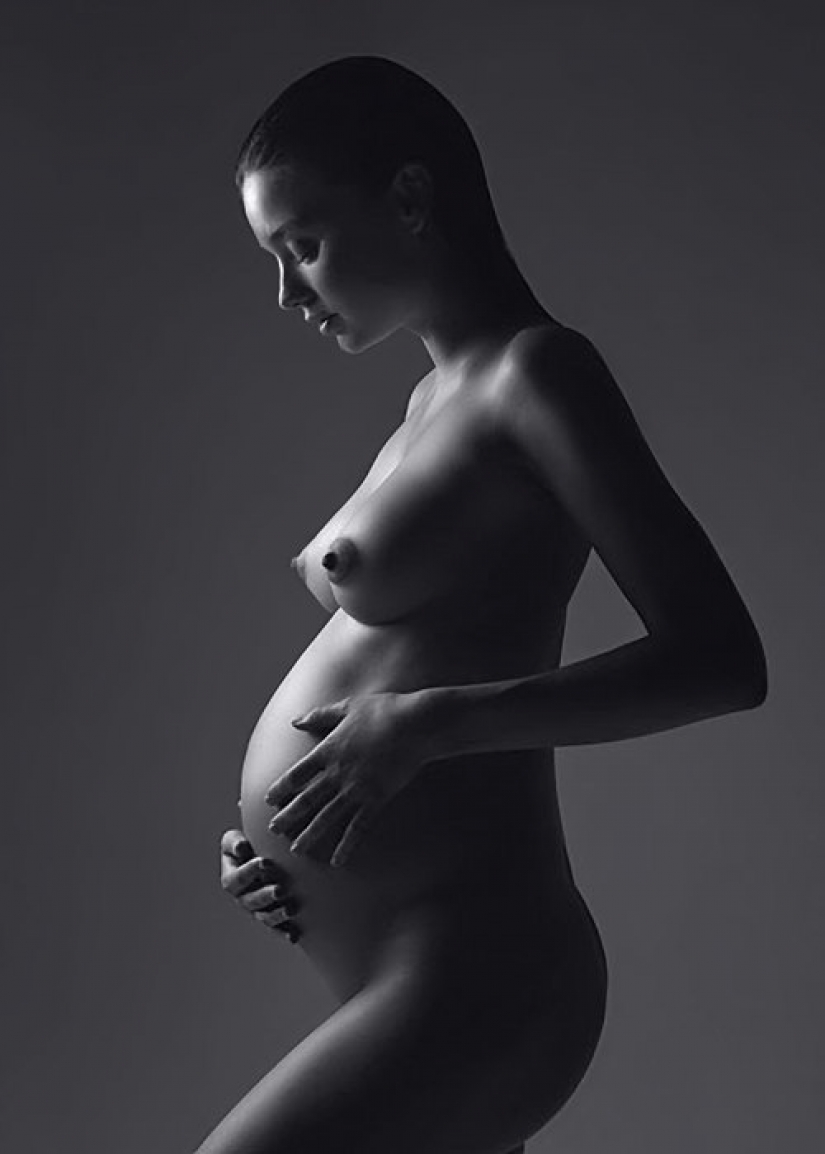 Desnuda y embarazada: icónica foto Bellucci, Lanzas, Kardashian y otras