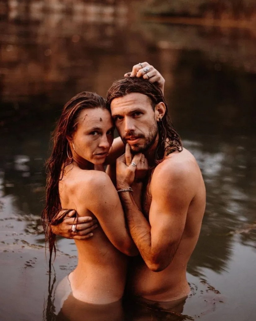 Desnudo y libre: un par de viajeros que ganó gracias a Instagram fotos de Desnudos