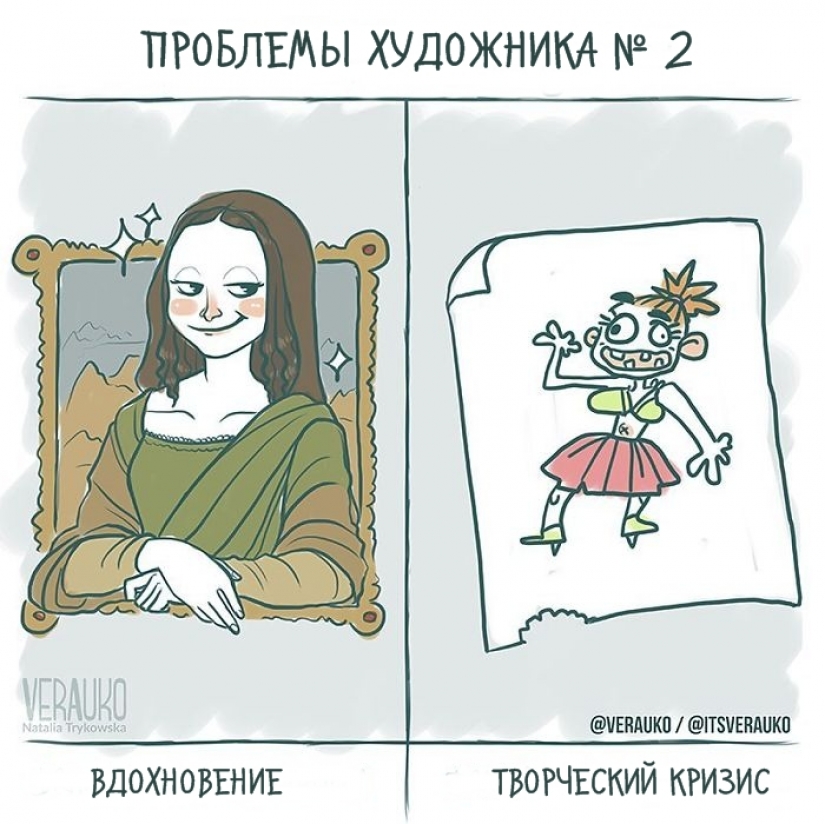 Divertido cómic de la artista polaco, que te levante el ánimo
