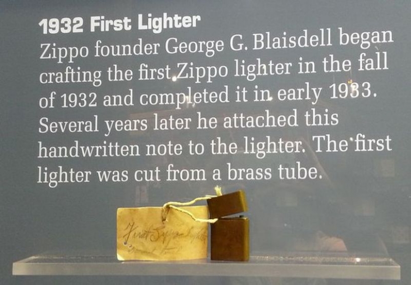Do not refuse never. The History Of Zippo