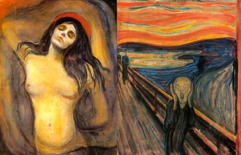 Edvard Munch and Vincent Van Gogh: parallels