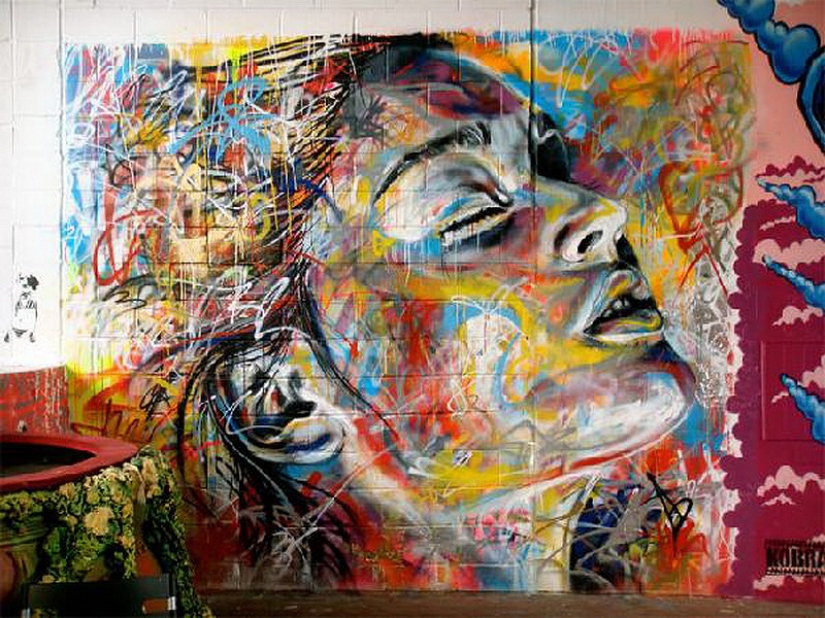 Ejemplos de arte callejero increíble de David Walker