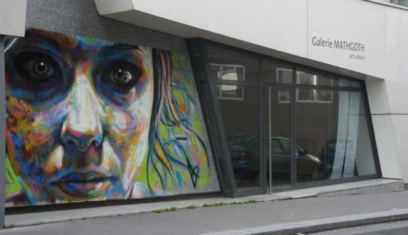 Ejemplos de arte callejero increíble de David Walker