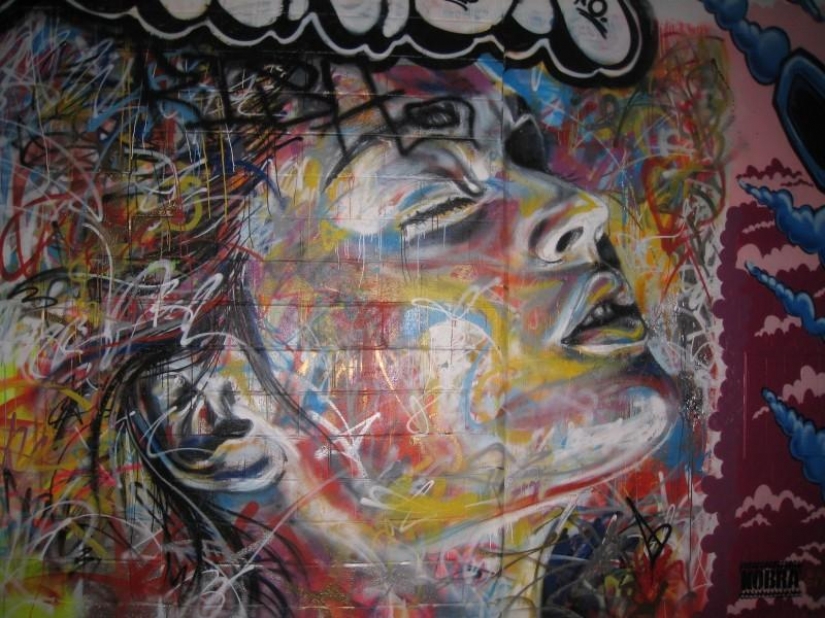 Ejemplos de arte callejero increíble de David Walker