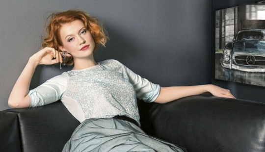 Ekaterina Shumakova es una actriz memorable con una belleza no estándar