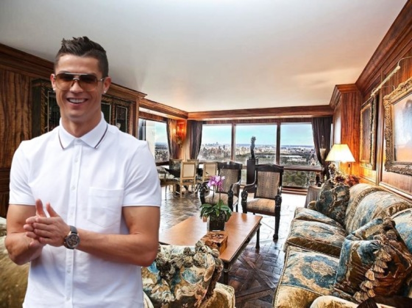 El apartamento de Cristiano Ronaldo por $ 18 millones