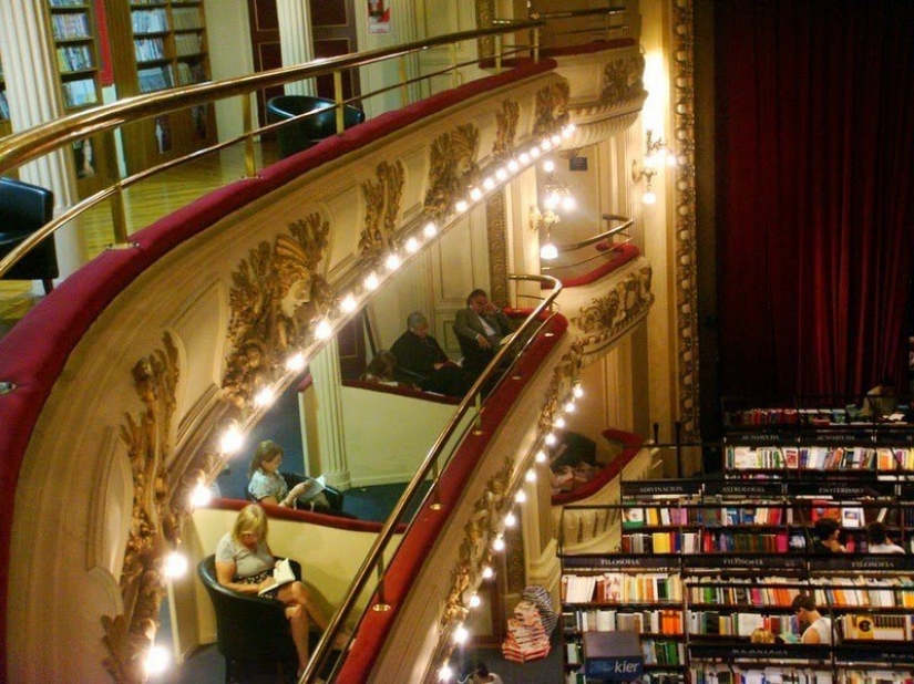 El Ateneo Grand Splendid es la más bella de la librería
