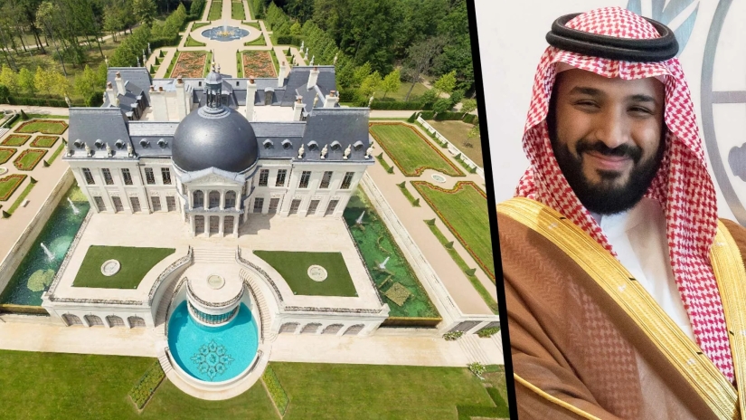El castillo francés del príncipe árabe es la mansión más lujosa del mundo