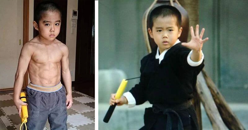 El chico imitó a Bruce Lee y se convirtió en una leyenda del kung fu