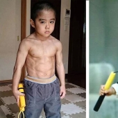 El chico imitó a Bruce Lee y se convirtió en una leyenda del kung fu