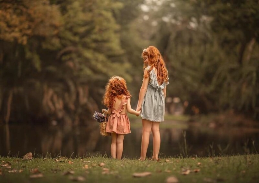 El fotógrafo ha creado un cuento a sus hijas