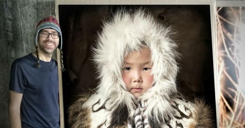 El fotógrafo ha viajado a zonas remotas de Siberia hacen únicos retratos