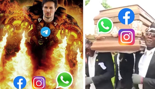 El fracaso de Facebook resultó estar en manos de Pavel Durov y dio lugar a nuevos memes