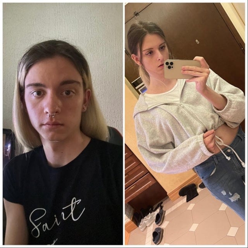 El género no es una oración: 22 fotos de personas transgénero antes y después del cambio de sexo