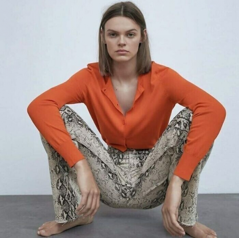 El más torpe y extraño fotos de los modelos de Zara