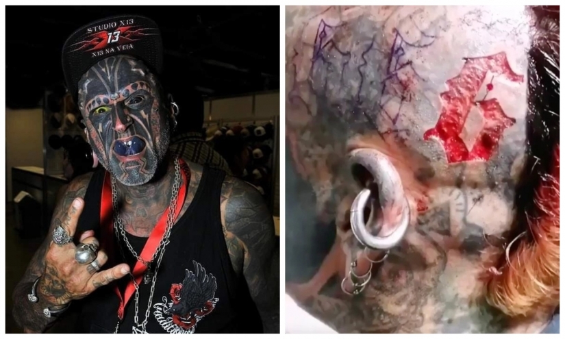 El número de la bestia: Un uruguayo obsesionado con los tatuajes quiere tallar "666" en su cráneo