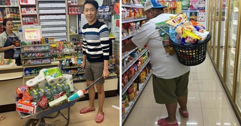 "El paquete no es necesario!" Tiendas de Tailandia han comenzado a rechazar de plástico